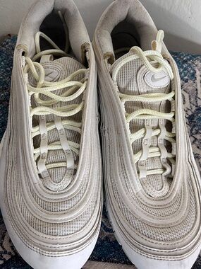 Nike Off-White/Cream Air Max 97 Sneakers